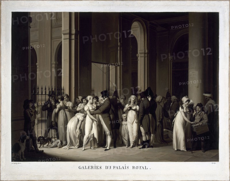 Galeries du Palais-Royal, 1809.