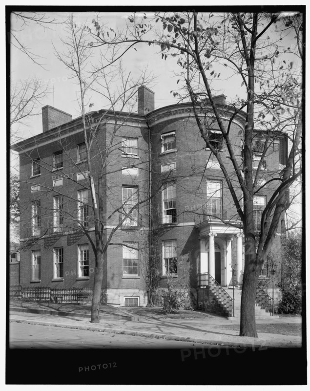 Octagon House, between 1910 and 1920.