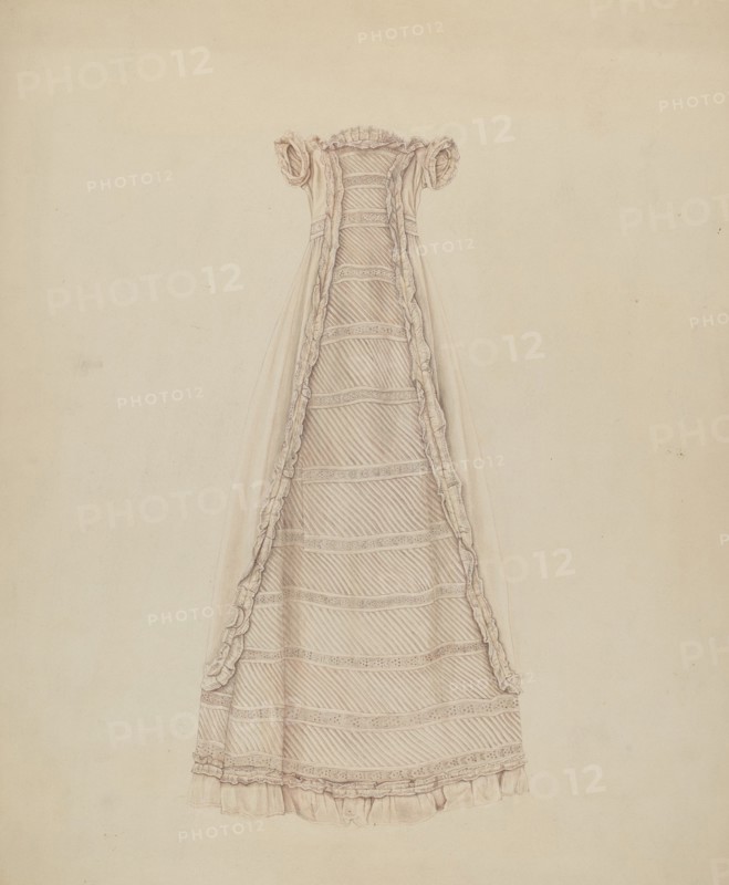 Infant's Dress (Front View), c. 1938.