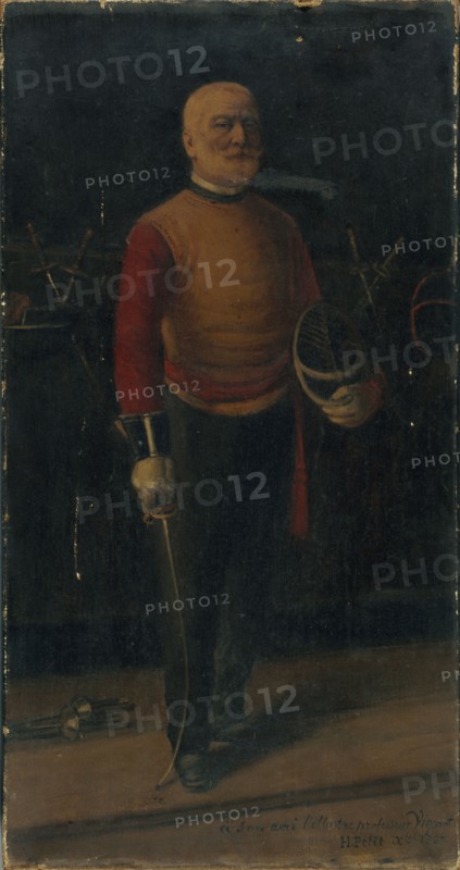 Self-portrait as a fencing master, 1887.
