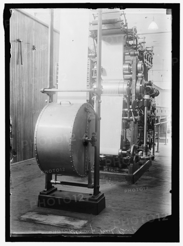Stamp machine, between 1910 and 1917. Creator: Harris & Ewing.