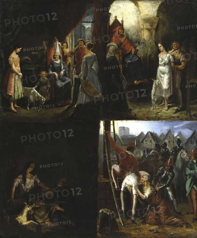 Scenes of Notre-Dame de Paris, 1832.