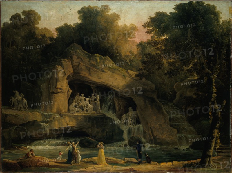 Les Bains d'Apollon à Versailles, 1803.