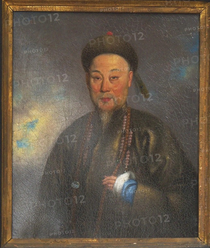 Portrait of Lin Zexu (1785-1850). Private Collection.