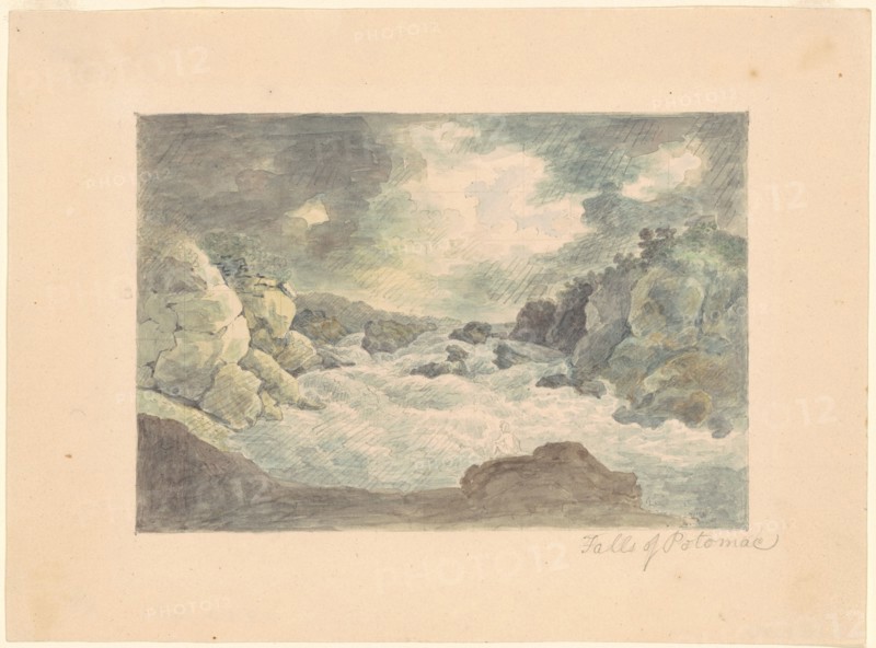 Falls of the Potomac, 1800-1810.