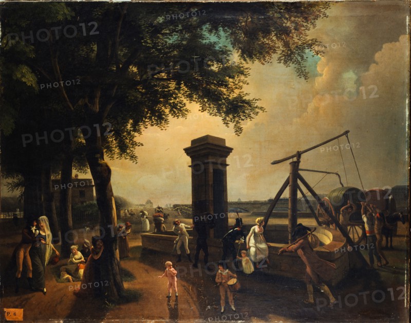 Cours-la-Reine market pump, 1802.