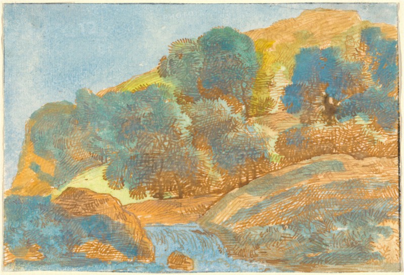 Hilly Landscape with a Stream, 1800/1805.