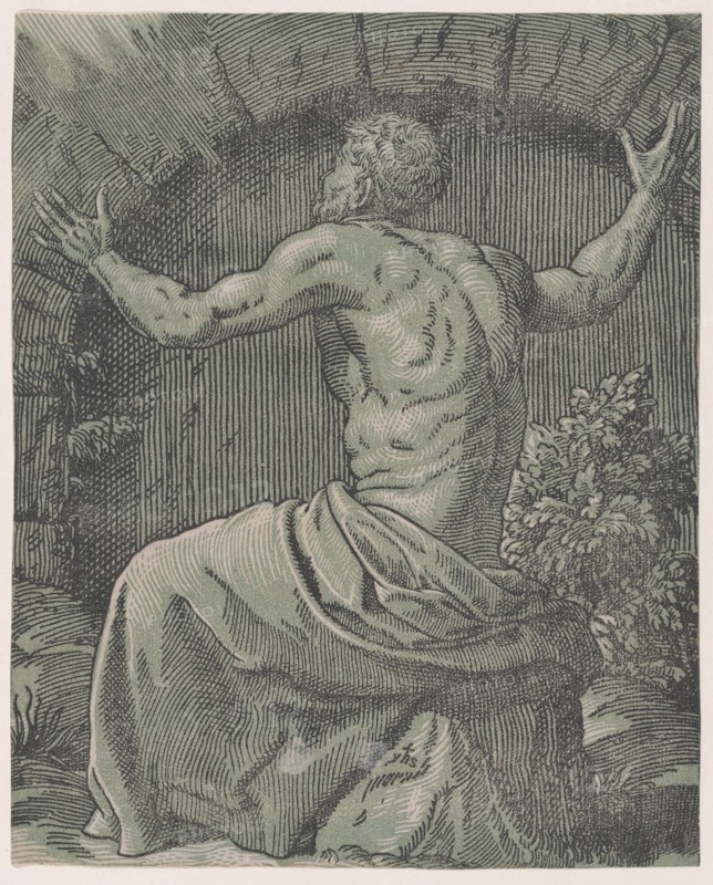 A hermit, 16th century.