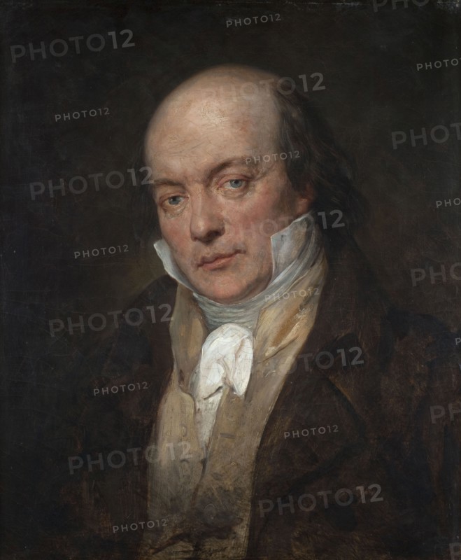 Portrait of Pierre-Jean de Beranger, 1828.