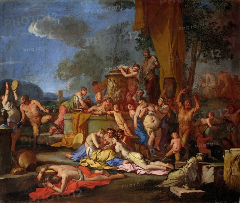 Bacchanalia, ca 1665-1669. Creator: Carpioni, Giulio (1613-1678).