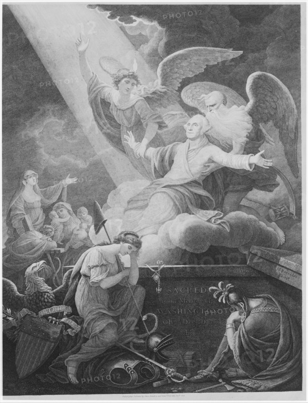 Apotheosis of Washington, 1800-1802.