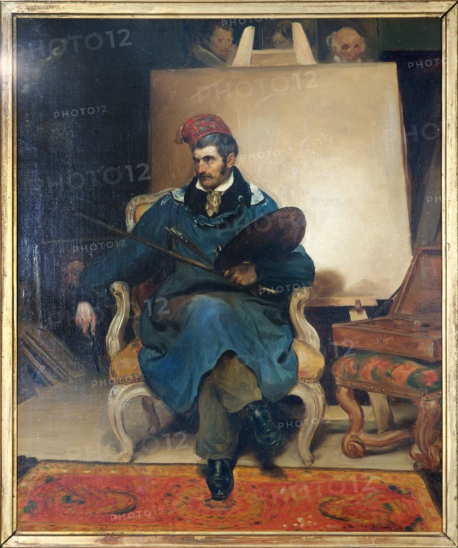 Autoportrait, between 1832 and 1833.