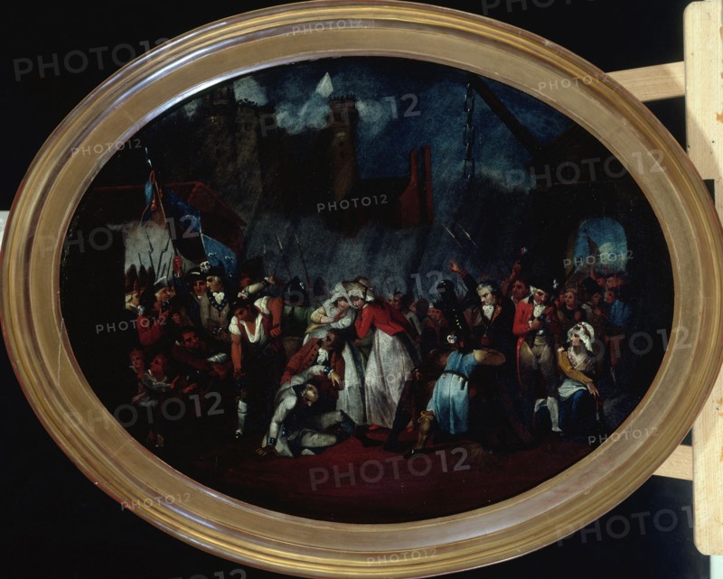 Storming of the Bastille, July 14, 1789.