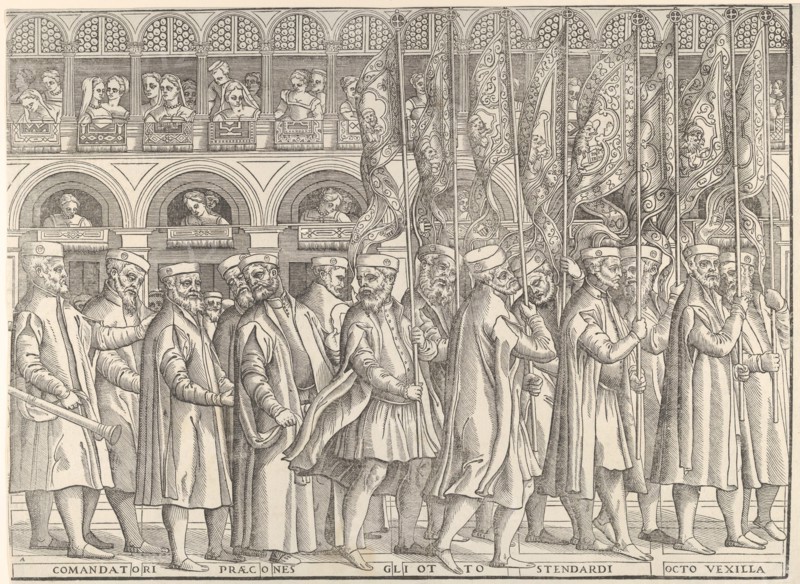 Procession of the Doge in Venice, 1556-61.
