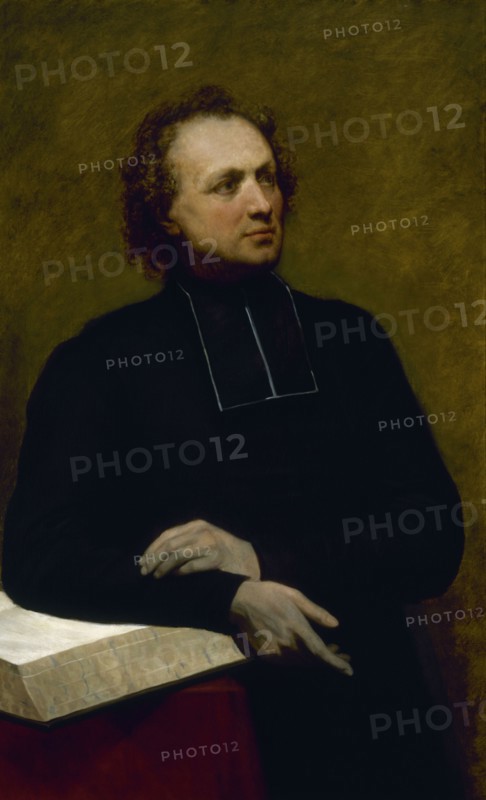 Portrait of Father Gaspard Deguerry, c1845.