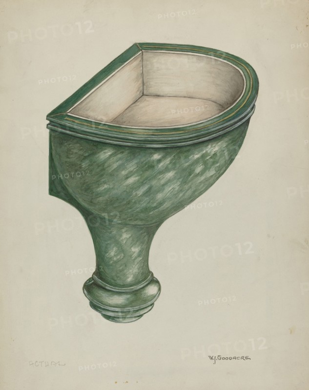 Holy Water Font, Santa Barbara, 1935/1942.
