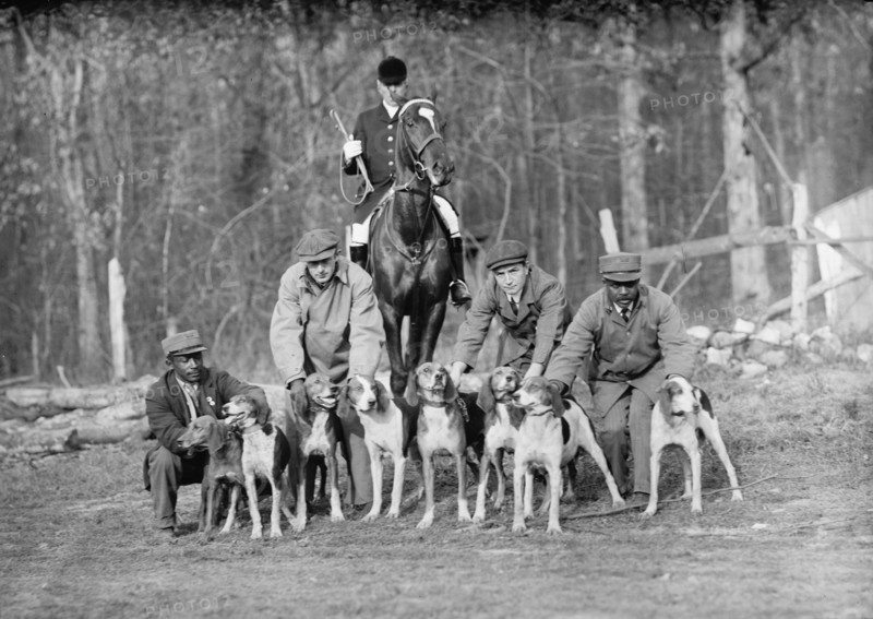 Edgewood Hunt, James Murphy, M.F.H. [master of foxhounds], 1912.