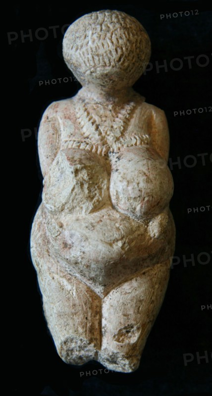 Venus figurine of Kostenki, ca 25.000 BC. Creator: Prehistoric art.