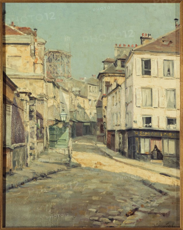 Rue Norvins in Montmartre, c1899.