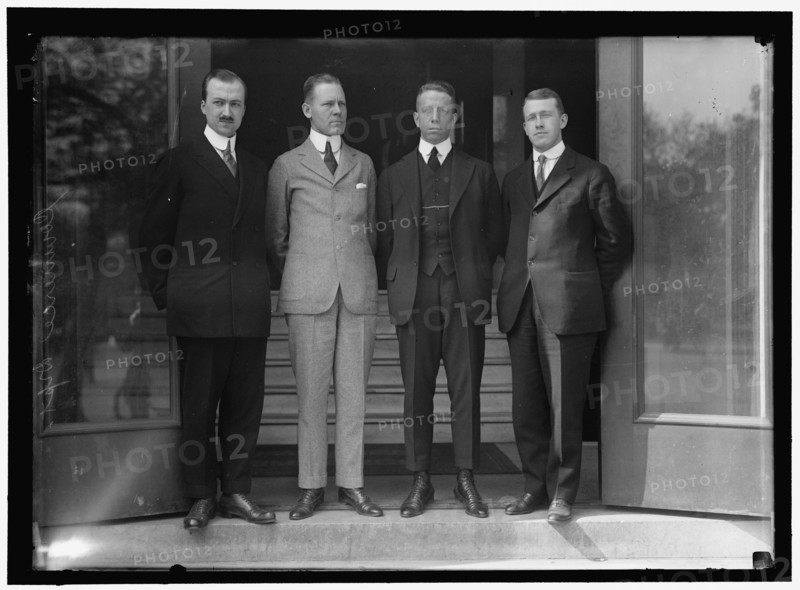 Commerce Department, between 1916 and 1918.