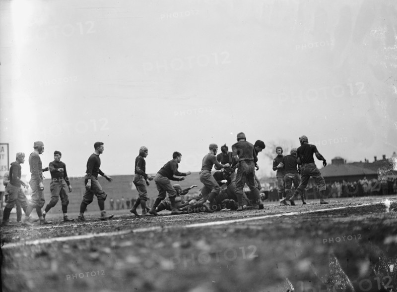 Football University of Virginia Game, 1910.