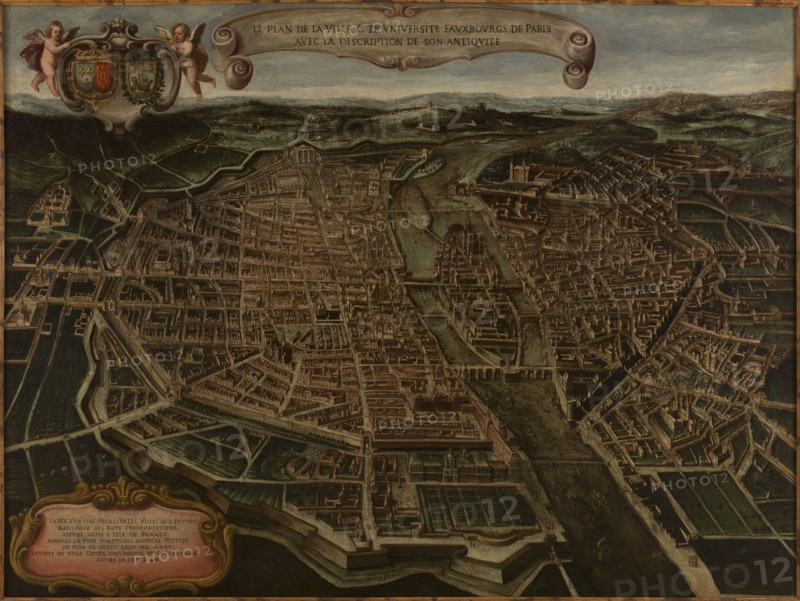 Paris Plan, between 1632 and 1641.