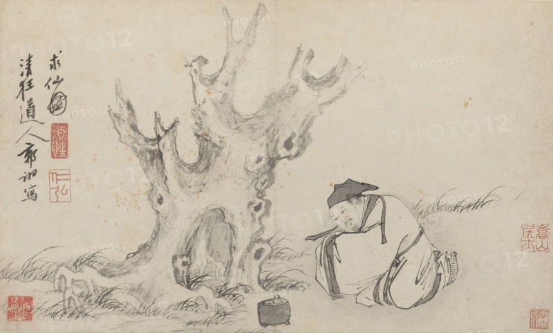 Immortal Qiu Chuji (1148-1227), 1503. Creator: Guo Xu (1456-c. 1529).