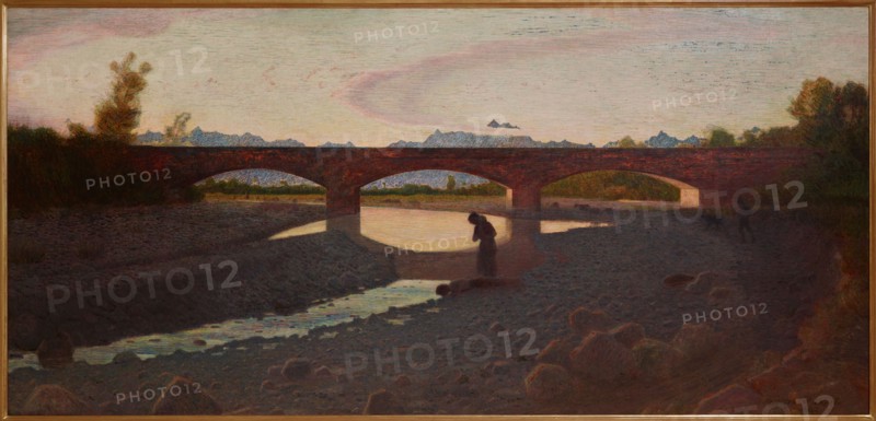 The Bridge, 1904. Creator: Pellizza da Volpedo, Giuseppe (1868-1907).