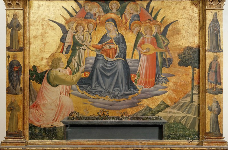 Madonna della Cintola, 1450. Creator: Gozzoli, Benozzo (ca 1420-1497).