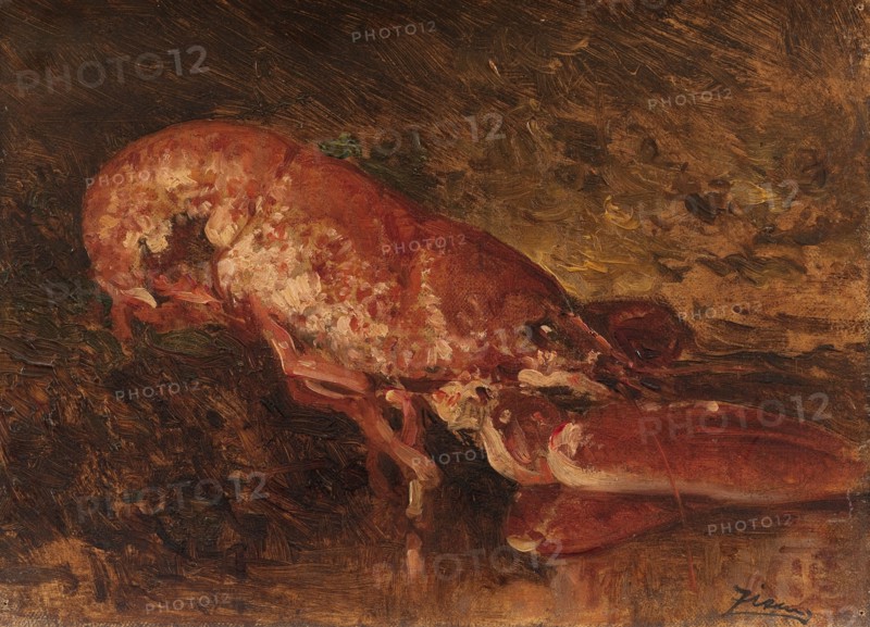 Nature morte au homard.