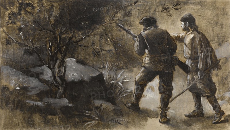 Kennybol and Guldon Stayper, c1889.