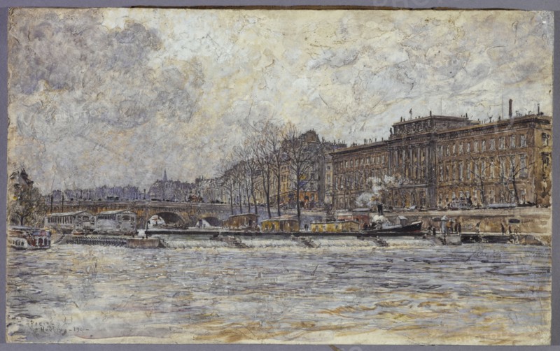 Hotel de la Monnaie and the Pont-Neuf, 1901.