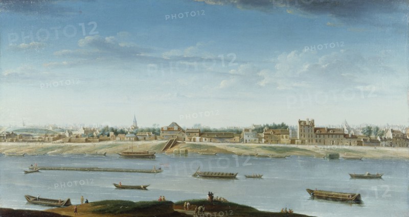 Port Saint-Bernard, seen from Arsenal, 1752.