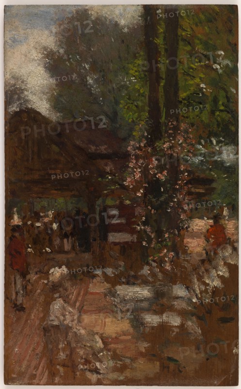 Étude pour le Cercle de l'île de Puteaux, c1907.