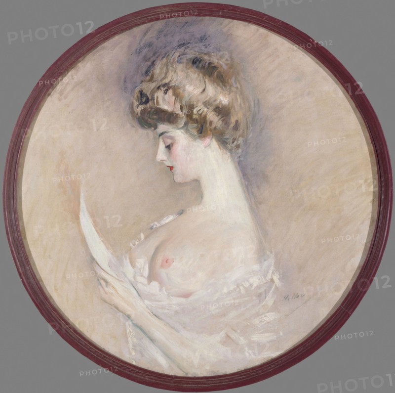 Portrait de Marthe Letellier, née Fourton, c1900.