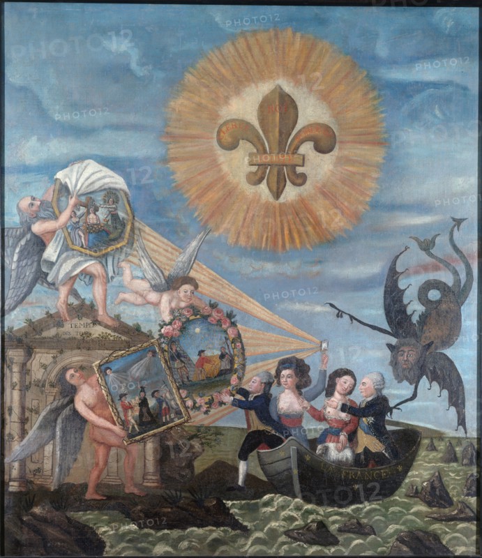 The Hope of Happiness, dedicated to the Nation, c1791.