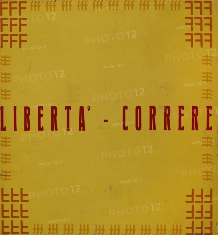 Parole in libertà, 1932. Private Collection.