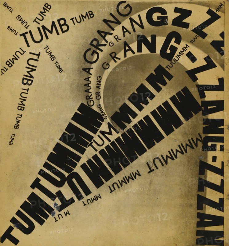 Parole in libertà, 1932. Private Collection.
