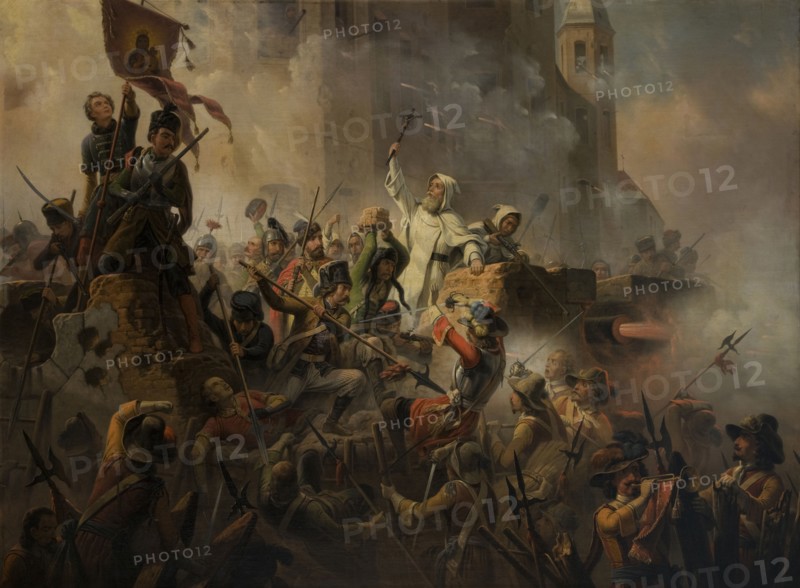 The Siege of Jasna Gora, 1846. Creator: Suchodolski, January (1797-1875).