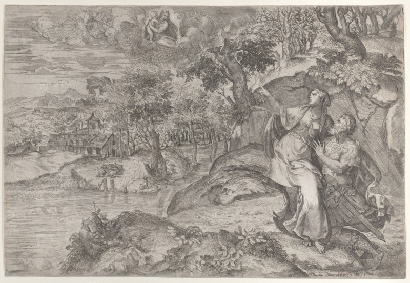 Augustus and the Tiburtine Sibyl, 1557-86.