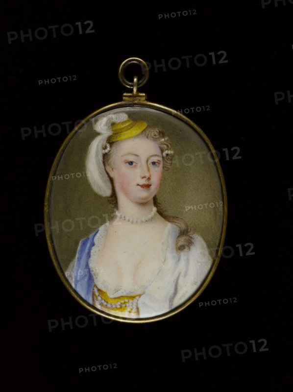 Portrait of a young woman, between 1725 and 1750.