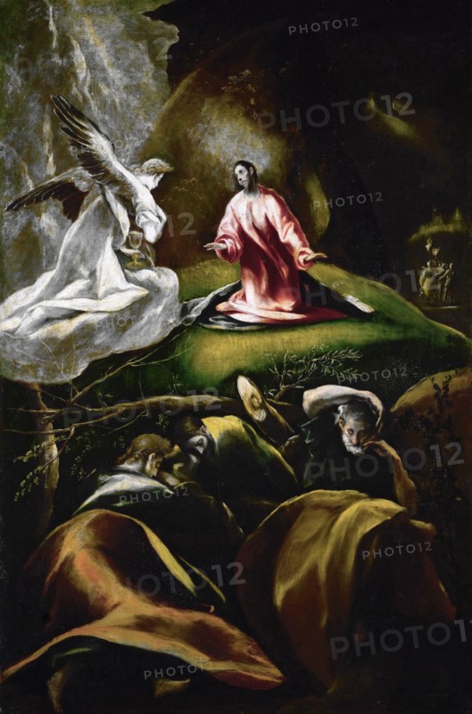 The Agony in the Garden, ca 1608. Creator: El Greco, Dominico (1541-1614).