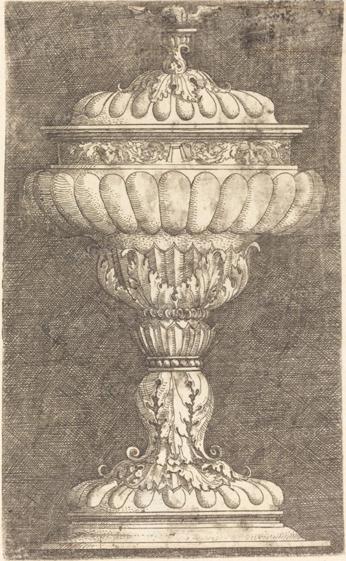 Covered Goblet with Winged Ball, c. 1520/1525.