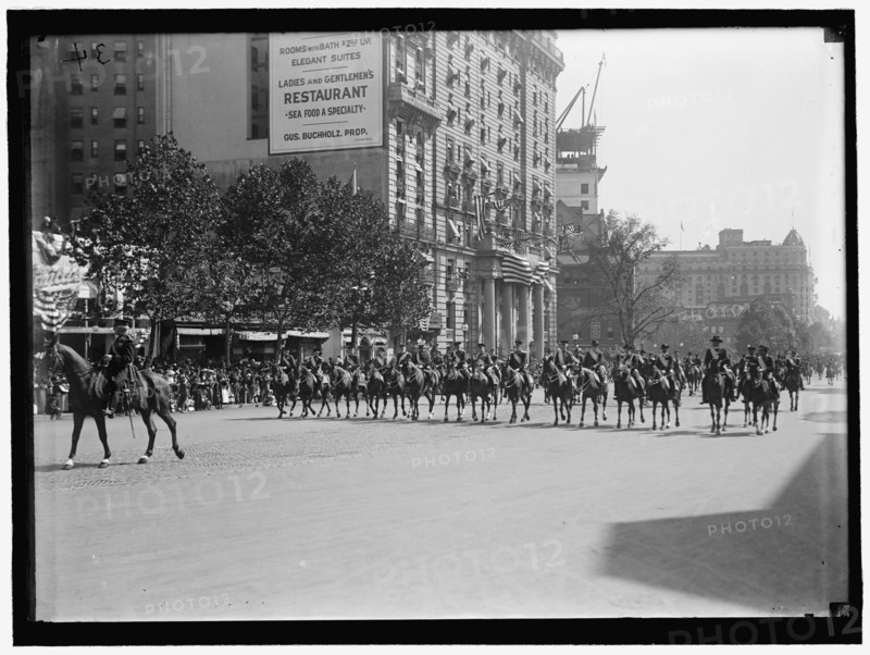 Parade On Pennsylvania Ave, between 1910 and 1921.