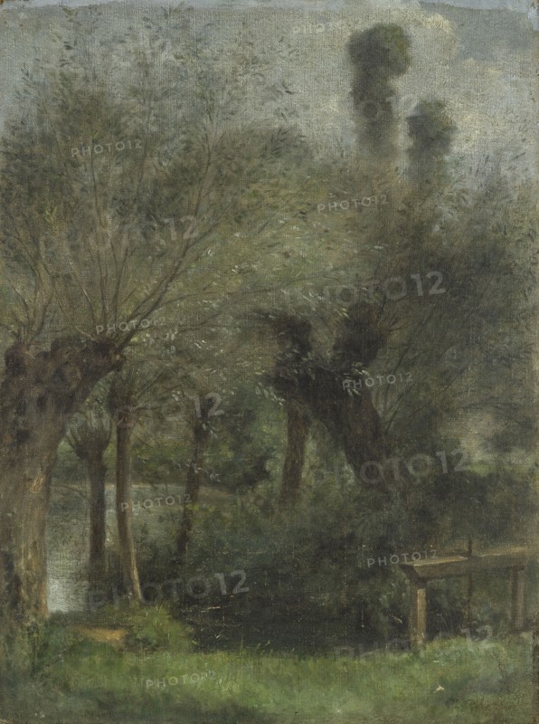 Etang de Jouy-le-Comte près de l'Isle-Adam, c.1866.