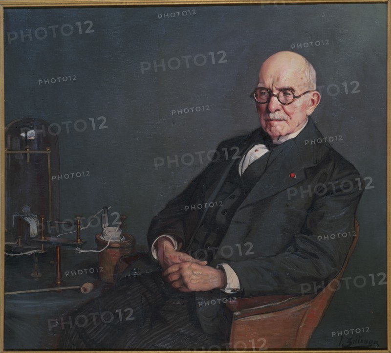 Portrait of Édouard Branly (1844-1940), physicist, c1920.