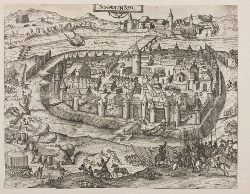 The Siege of Smolensk, 1609-1611, 1610. Private Collection.