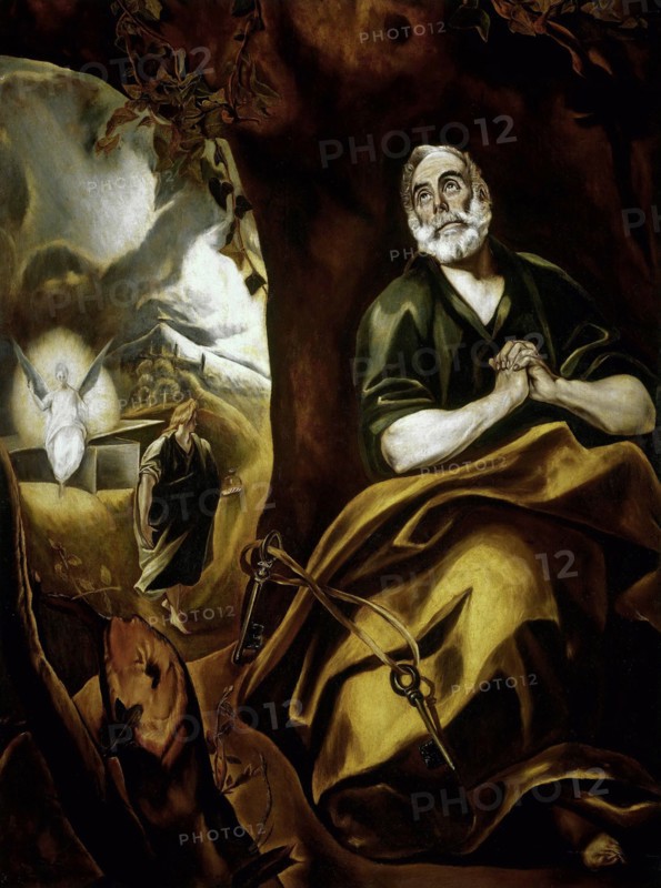 The Tears of Saint Peter, c. 1610. Creator: El Greco, Dominico (1541-1614).