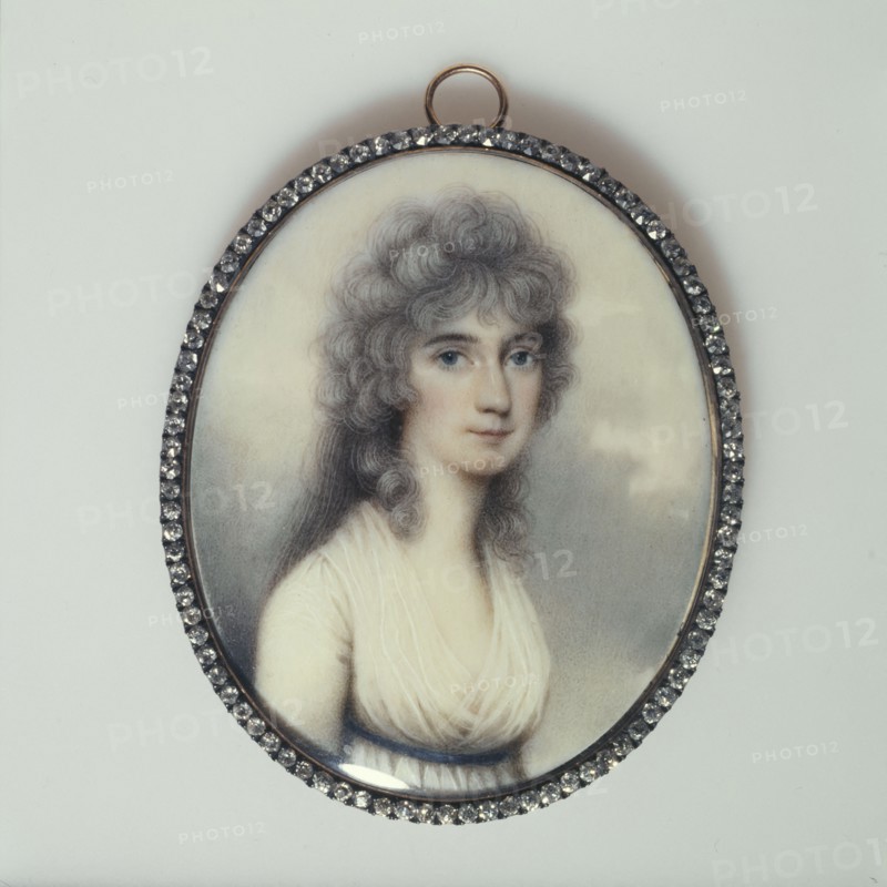 Portrait of Miss Bradley, c1800.