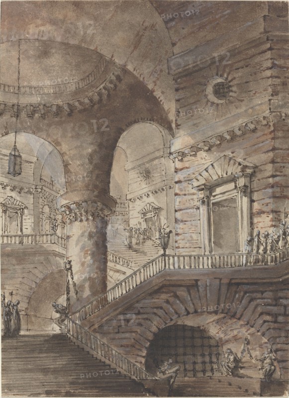 Roman Prison, second half 18th century.